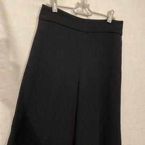 Zara Woman Black Wide Leg Pant Size S